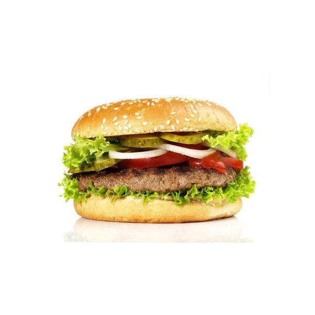 a burger
